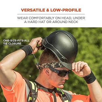 Amazon.com: Ergodyne Chill Its 6700 Cooling Bandana, Lime